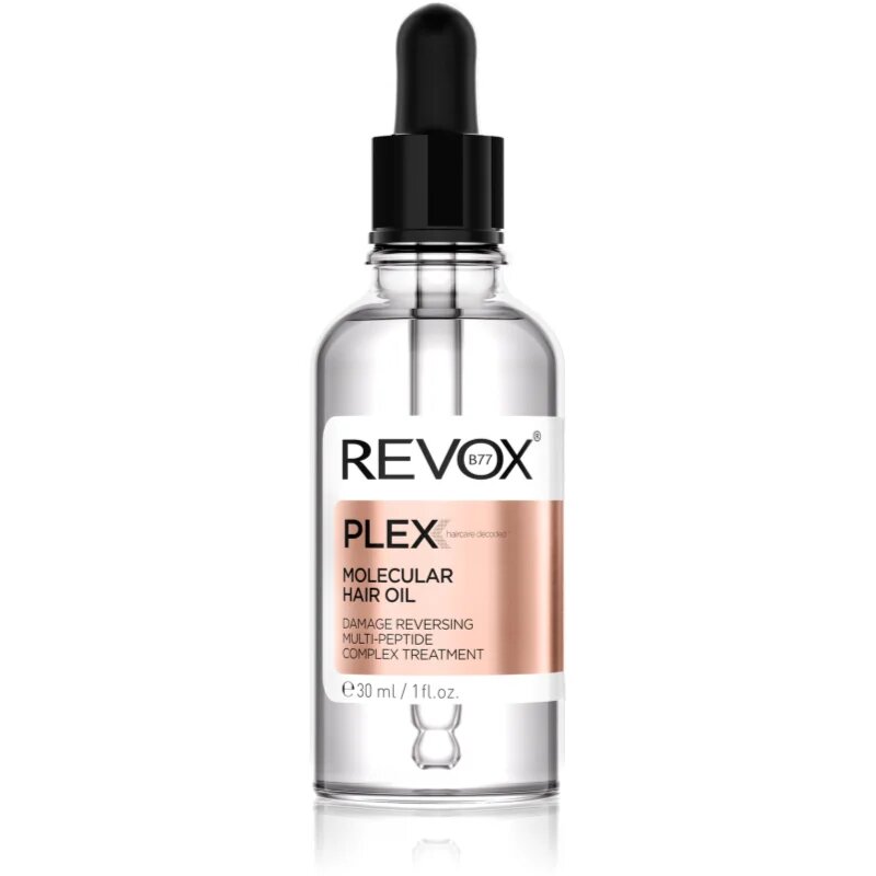 Revox B77 PLEX Molecular Hair Oil олио за укрепване на увредената коса 30 мл.