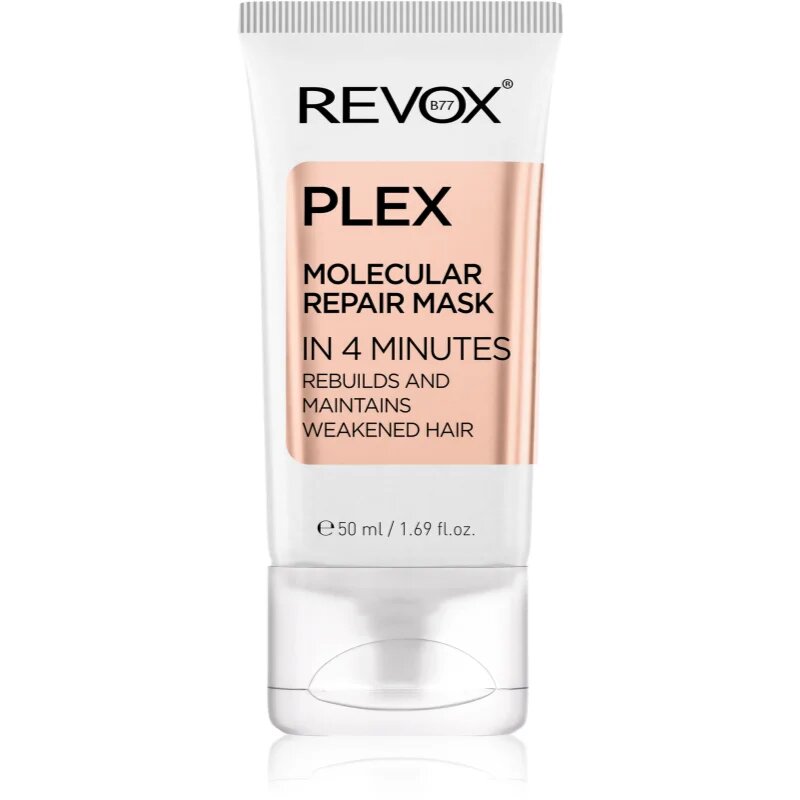 Revox B77 PLEX Molecular Repair Mask възстановяваща маска без изплакване За коса 50 мл.
