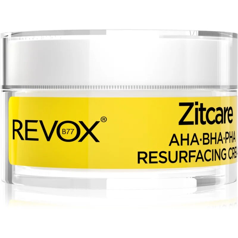 Revox B77 Zitcare AHA BHA PHA Resurfacing Cream изглаждащ нощен крем 50 мл.