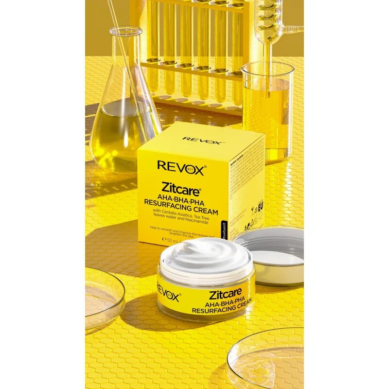 Revox B77 Zitcare AHA BHA PHA Resurfacing Cream изглаждащ нощен крем 50 мл.