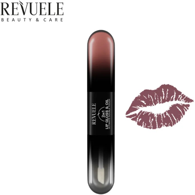 Revuele 2IN1 Lip Gloss & Oil блясък за устни 2 в 1 цвят 03 7 мл.