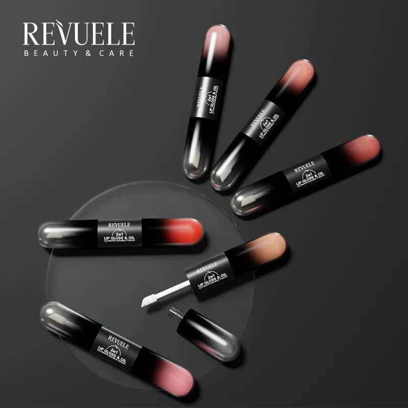 Revuele 2IN1 Lip Gloss & Oil блясък за устни 2 в 1 цвят 03 7 мл.