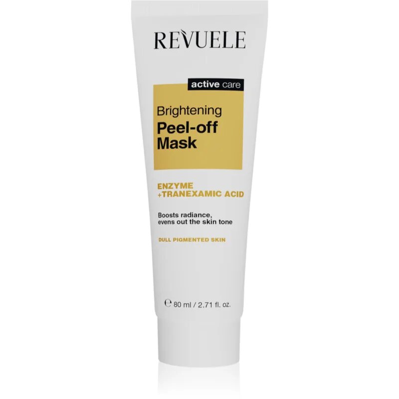 Revuele Active Care Peel-off Mask отлепваща се маска за озаряване на лицето 80 мл.