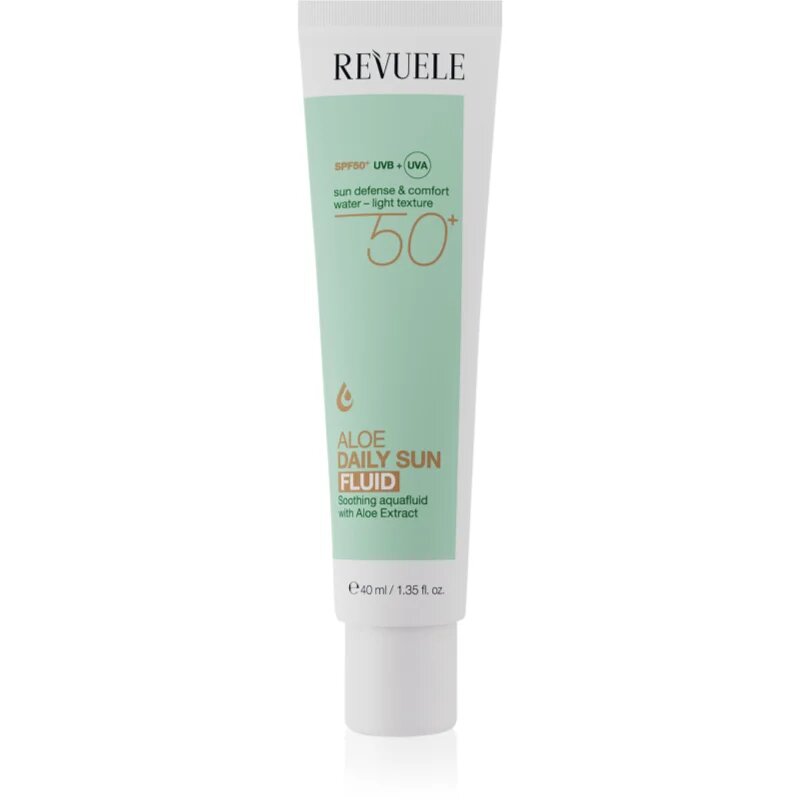 Revuele Aloe Daily Sun Fluid SPF 50+ лек защитен флуид SPF 50+ 40 мл.