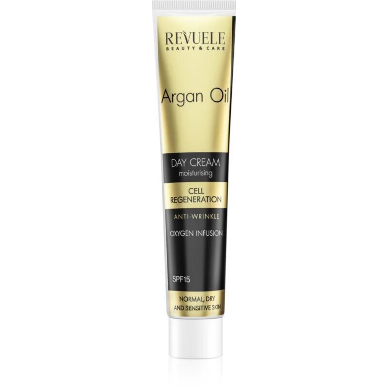 Revuele Argan Oil Day Cream регенериращ дневен крем за лице SPF 15 50 мл.