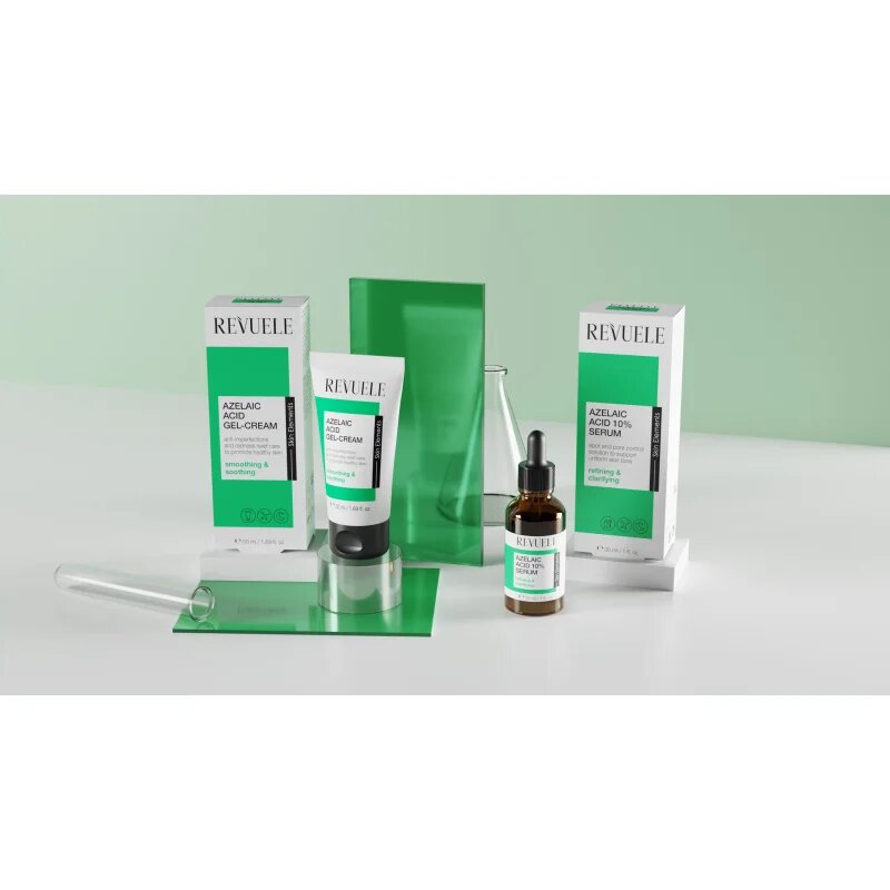 Revuele Azelaic Acid Gel-Cream изглаждащ гел-крем против несъвършенства на кожата 50 мл.