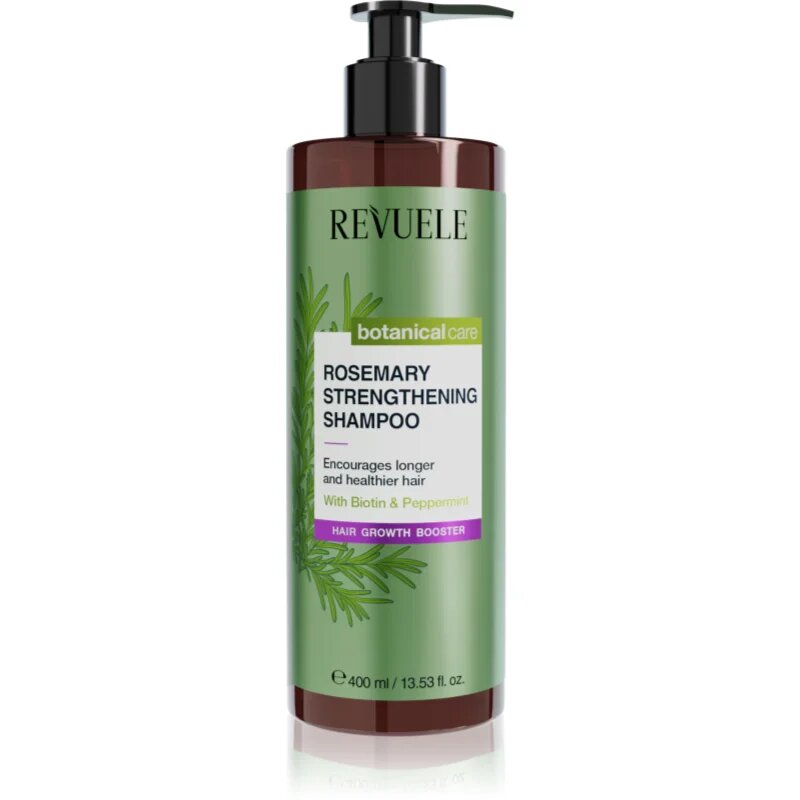 Revuele Botanical Care Rosemary подсилващ шампоан за растеж на косата 400 мл.