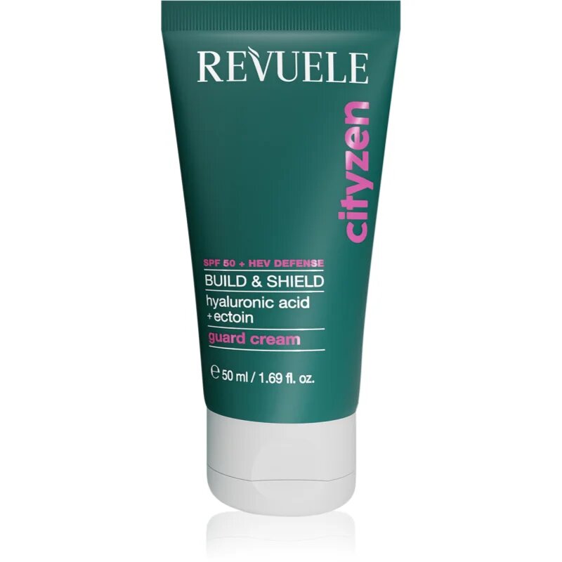 Revuele Cityzen Build & Shield защитен крем за лице SPF 50 50 мл.