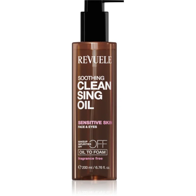 Revuele Cleansing Oil Soothing успокояващо почистващо олио за чувствителна кожа на лицето 200 мл.