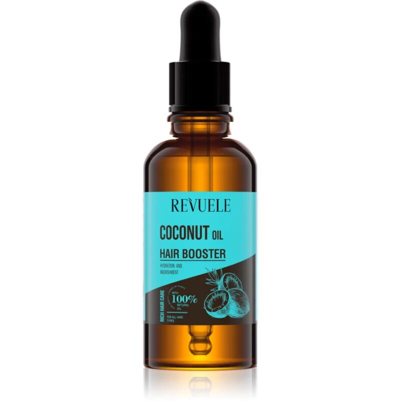 Revuele Coconut Oil Hair Booster подхранващо масло за коса 30 мл.