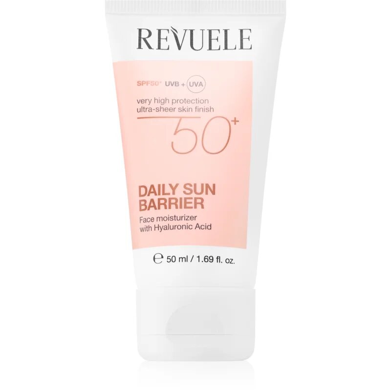 Revuele Daily Sun Barrier SPF 50+ хидратиращ крем за лице SPF 50+ 50 мл.