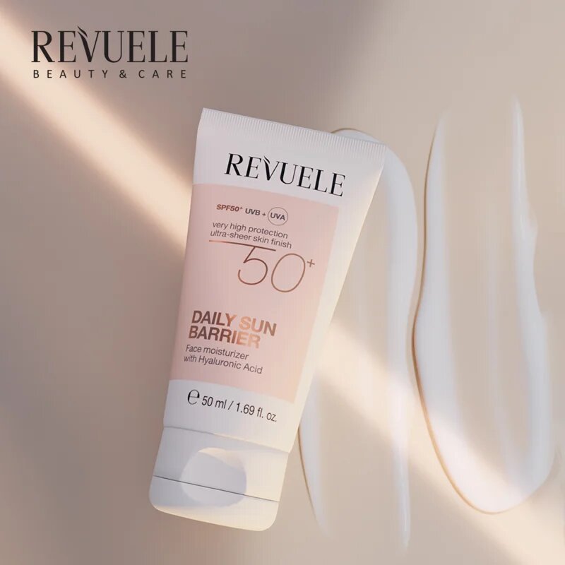 Revuele Daily Sun Barrier SPF 50+ хидратиращ крем за лице SPF 50+ 50 мл.