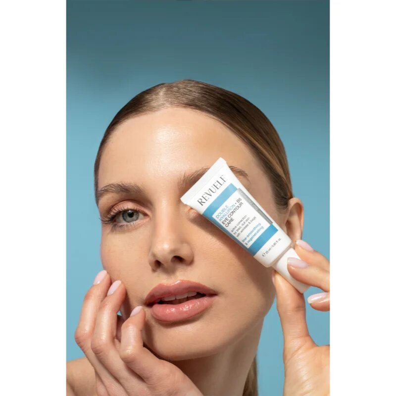 Revuele Double Hyaluron + B5 Eye Contour Care хидратиращ крем за очи против бръчки 25 мл.