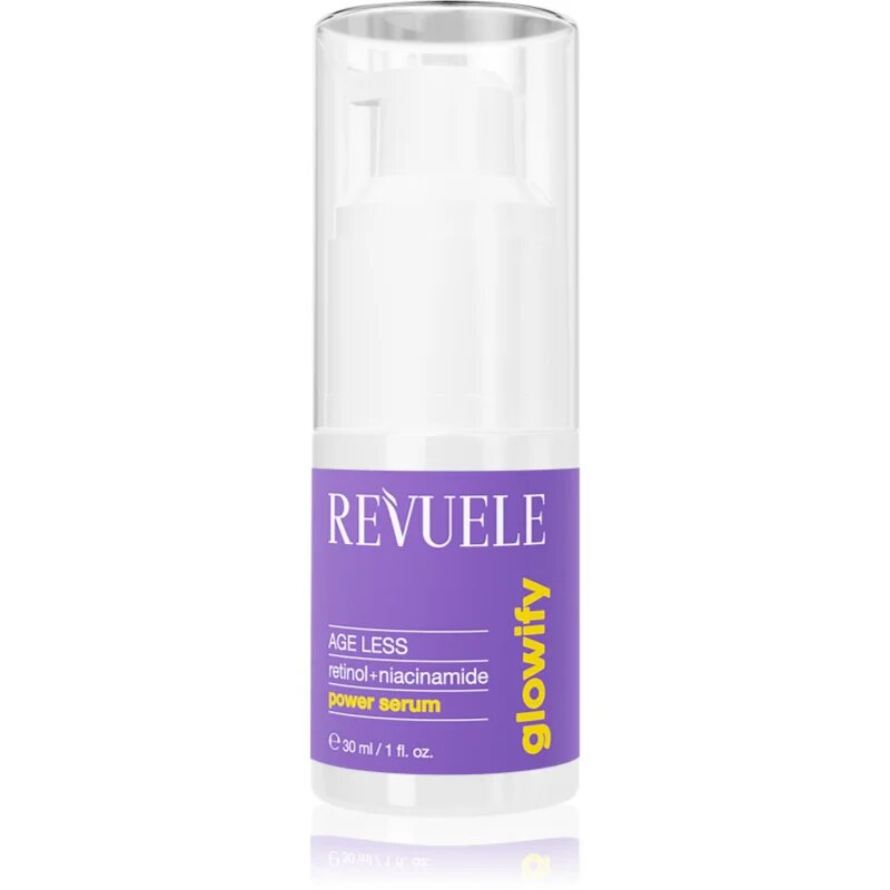 Revuele Glowify Age Less Powe Serum Retinol + Niacinamid подмладяваща нощна грижа 30 мл.