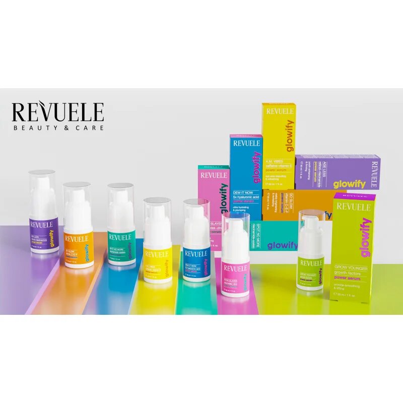 Revuele Glowify Pore Slayer серум за лице за стягане на порите 30 мл.