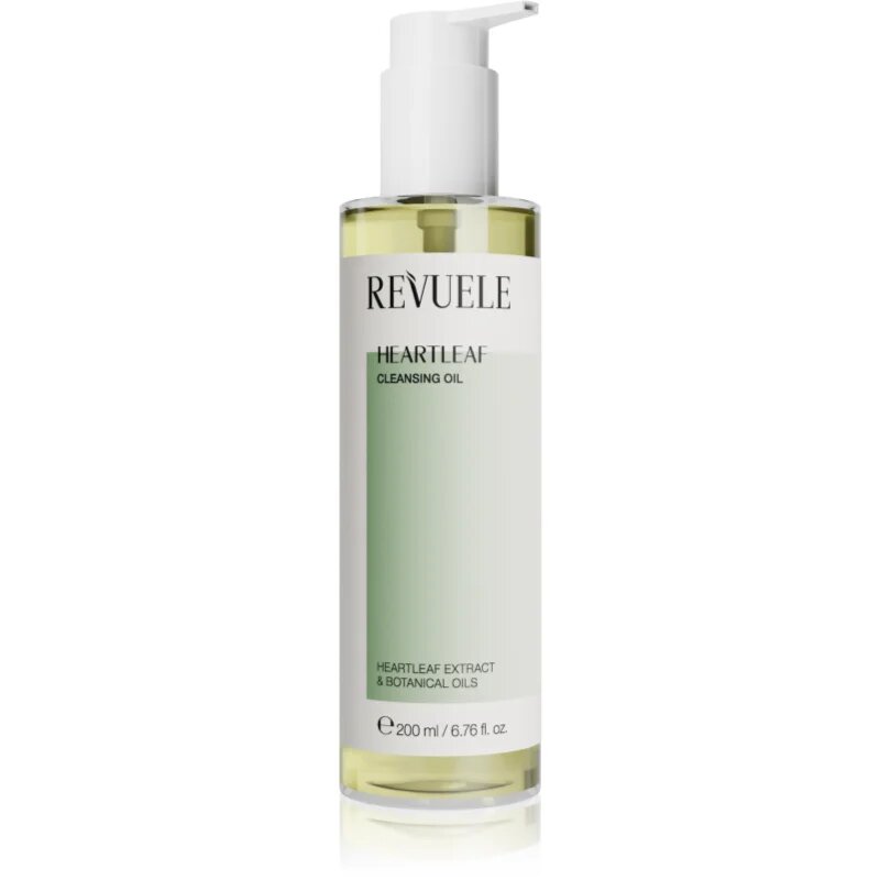 Revuele Heartleaf Cleansing Oil почистващо и премахващо грима масло за лице 200 мл.