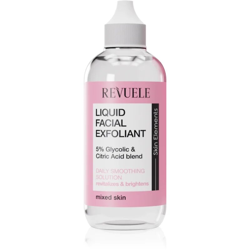 Revuele Liquid Facial Exfoliant 5% Glycolic + Citric Acid blend ексфолиращ и пилинг серум за смесена кожа 125 мл.