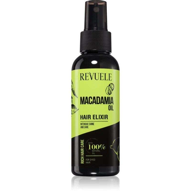Revuele Macadamia Oil Hair Elixir защитен спрей за боядисана коса 120 мл.