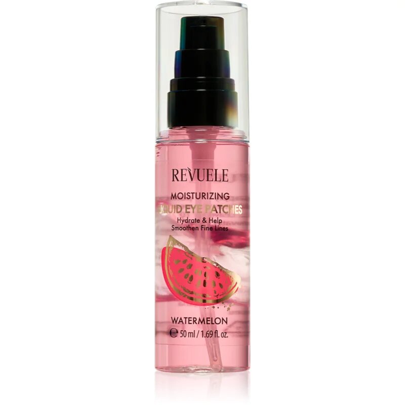 Revuele Moisturizing Watermelon Liquid Eye Patches хидратиращ гел за очи 50 мл.