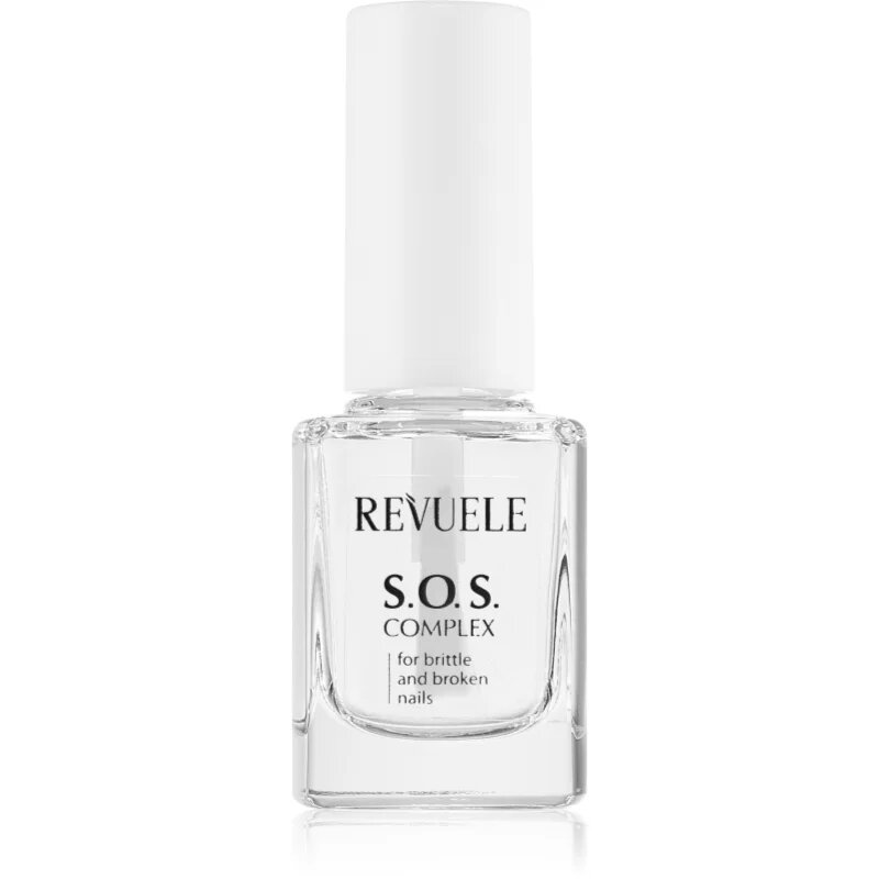 Revuele Nail Therapy S.O.S. Complex подсилващ лак за салби и увредени нокти 10 мл.