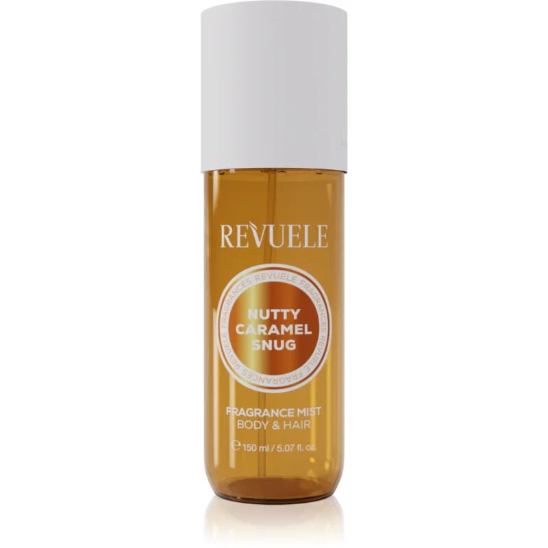 Revuele Nutty Caramel Snug Fragrance Mist парфюмна мъгла за тяло и коса за жени 150 мл.