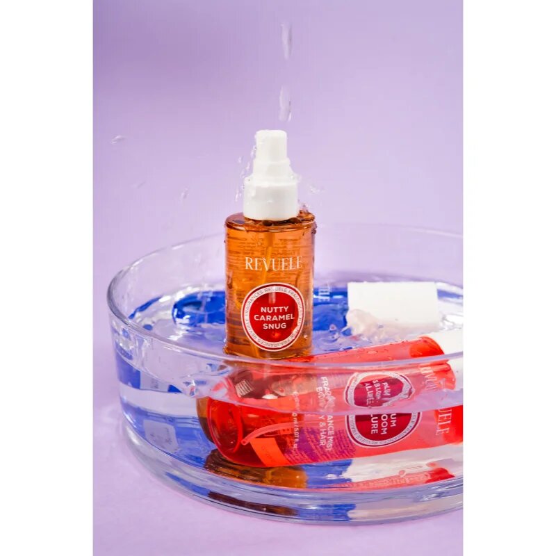 Revuele Nutty Caramel Snug Fragrance Mist парфюмна мъгла за тяло и коса за жени 150 мл.