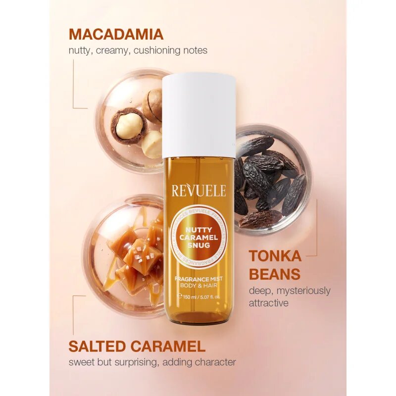 Revuele Nutty Caramel Snug Fragrance Trio Set подаръчен комплект за тяло за жени