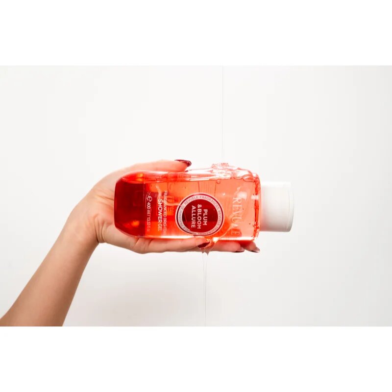 Revuele Plum & Bloom Allure Fragranced Brightening Shower Gel парфюмиран душ гел с озаряващ ефект за жени 400 мл.