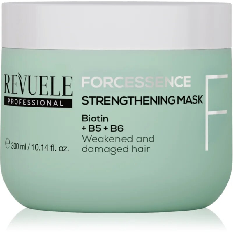 Revuele Professional Forcessence Strengthening подсилваща маска за увредена и крехка коса 300 мл.