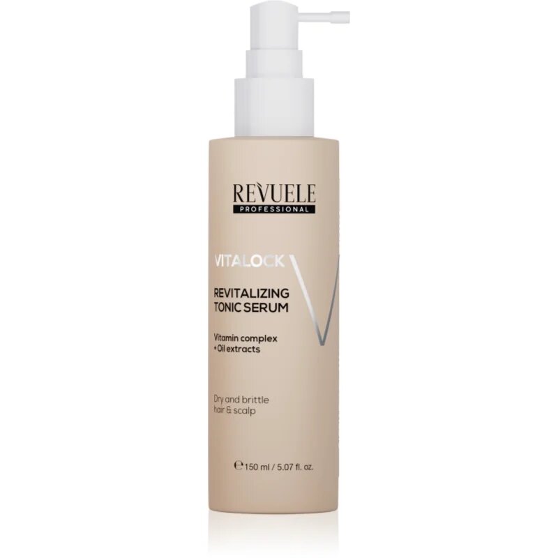 Revuele Professional Vitalock Revitalizing ревитализиращ тоник за суха и крехка 150 мл.