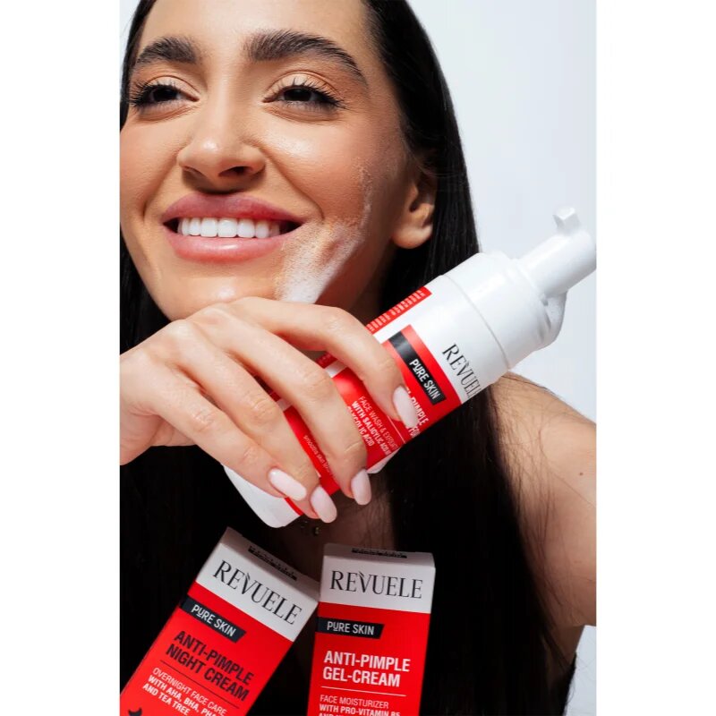 Revuele Pure Skin Anti-Pimple почистваща пяна за проблемна кожа акне 150 мл.