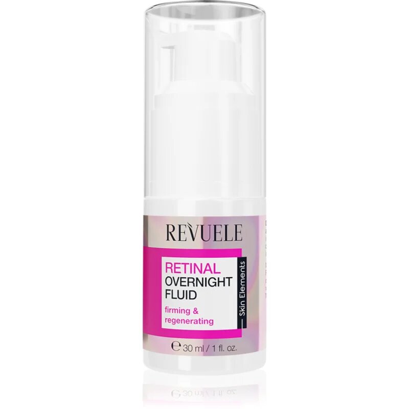 Revuele Retinal Overnight Fluid подмладяващ кожата флуид за освежаване и изглаждане на кожата 30 мл.