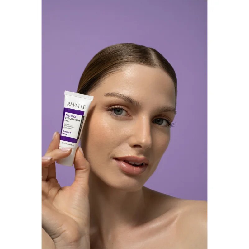 Revuele Retinol Eye Contour Gel хидратиращ гел за очи против бръчки и тъмни кръгове 25 мл.