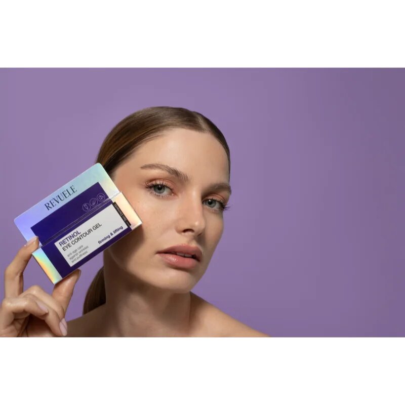 Revuele Retinol Eye Contour Gel хидратиращ гел за очи против бръчки и тъмни кръгове 25 мл.