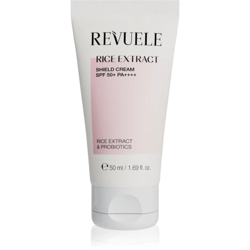 Revuele Rice Extract Shield Cream SPF 50+ PA++++ защитен крем за лице SPF 50+ 50 мл.