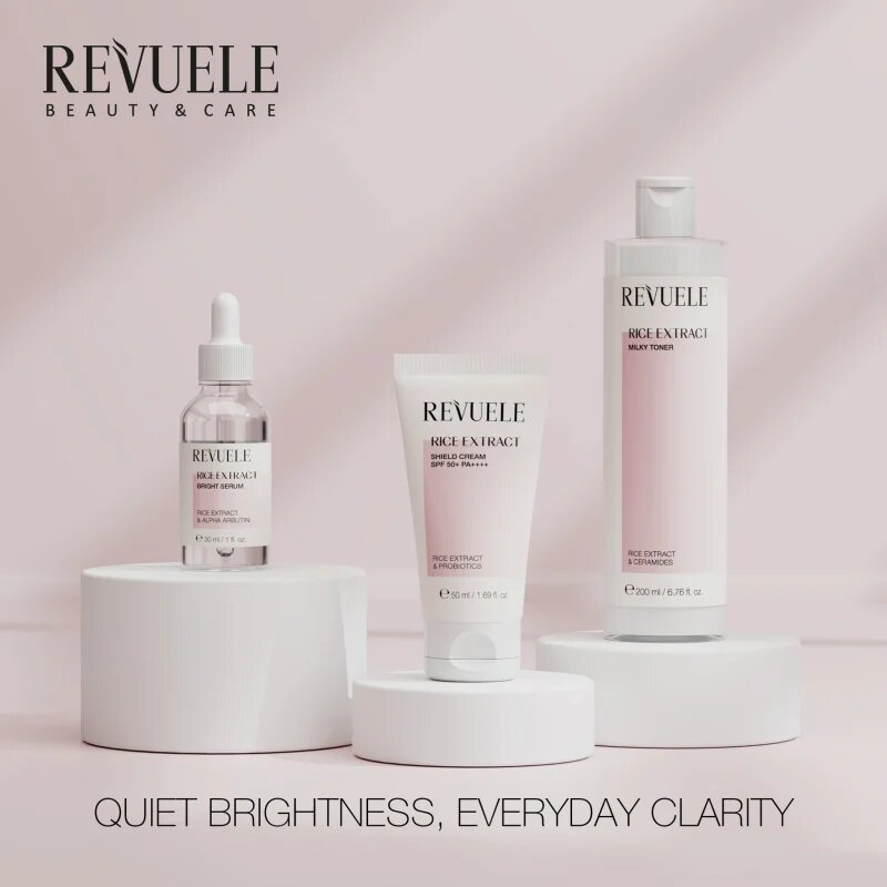 Revuele Rice Extract Shield Cream SPF 50+ PA++++ защитен крем за лице SPF 50+ 50 мл.