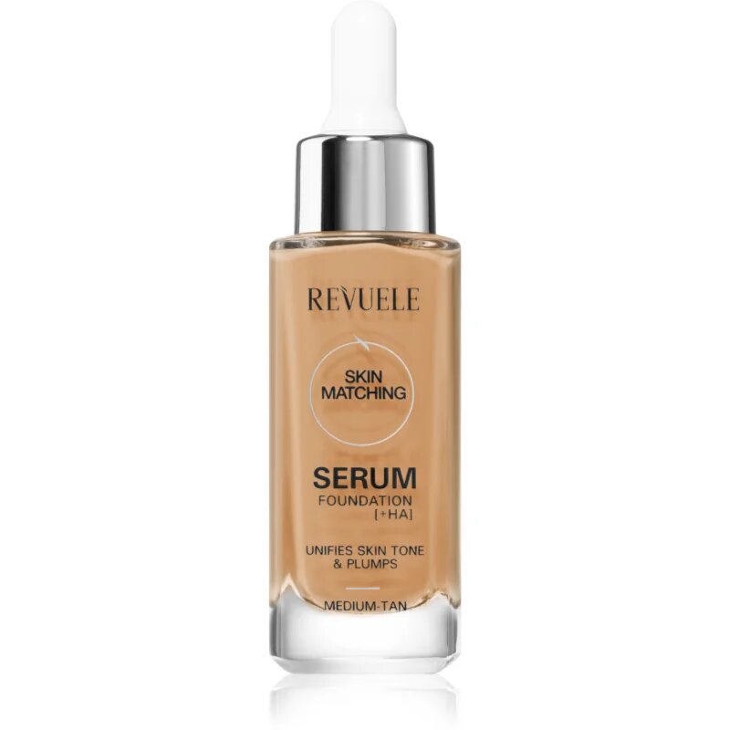 Revuele Serum Foundation [+HA] хидратиращ фон дьо тен да уеднакви цвета на кожата цвят Medium-Tan 30 мл.