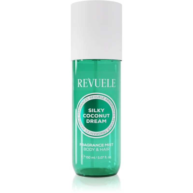 Revuele Silky Coconut Dream Fragrance Mist парфюмна мъгла за тяло и коса за жени 150 мл.