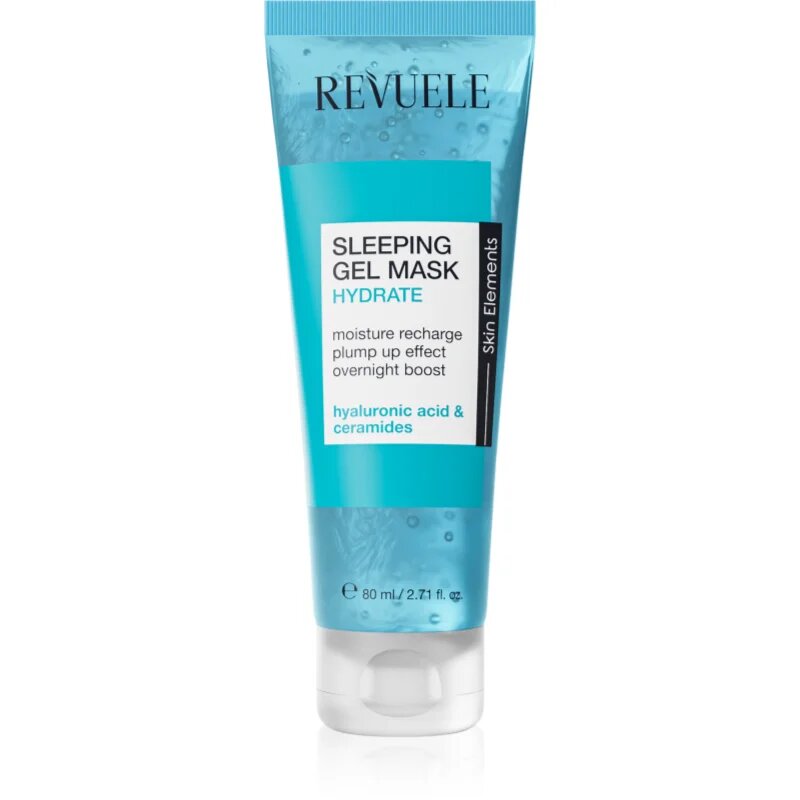 Revuele Sleeping Gel Mask Hydrate хидратираща гел маска за нощ 80 мл.