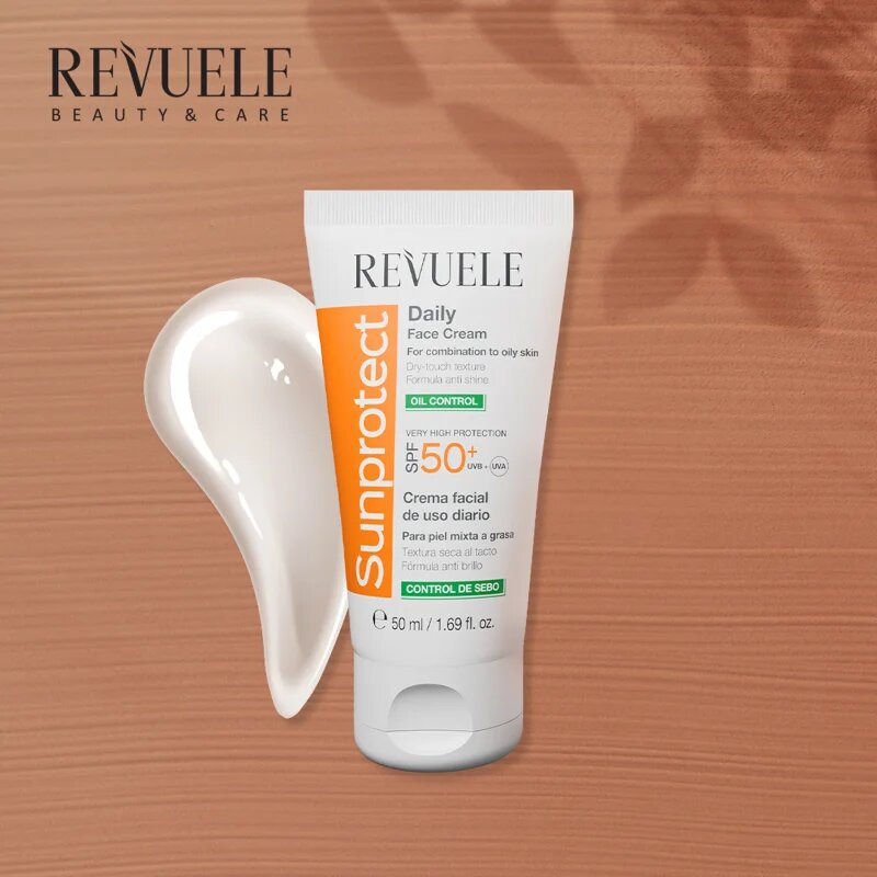 Revuele Sunprotect Oil Control защитен крем за лице за мазна кожа SPF 50+ 50 мл.