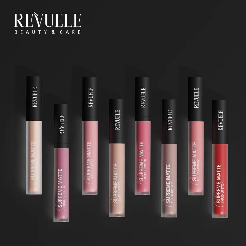 Revuele Supreme Matte Liquid Lipstick матиращо течно червило цвят 03 5.5 мл.