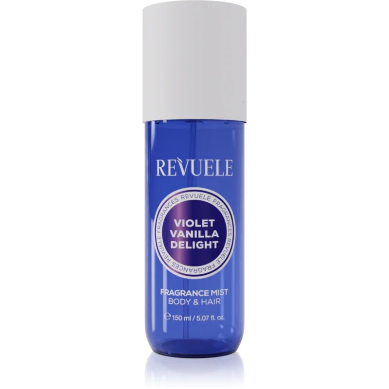 Revuele Violet Vanilla Delight Fragrance Mist парфюмна мъгла за тяло и коса за жени 150 мл.