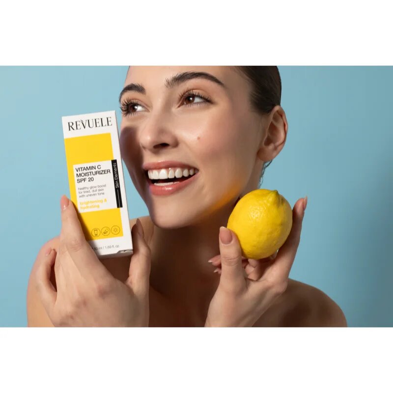 Revuele Vitamin C Moisturizer SPF 20 хидратиращ и озаряващ крем за лице SPF 20 50 мл.