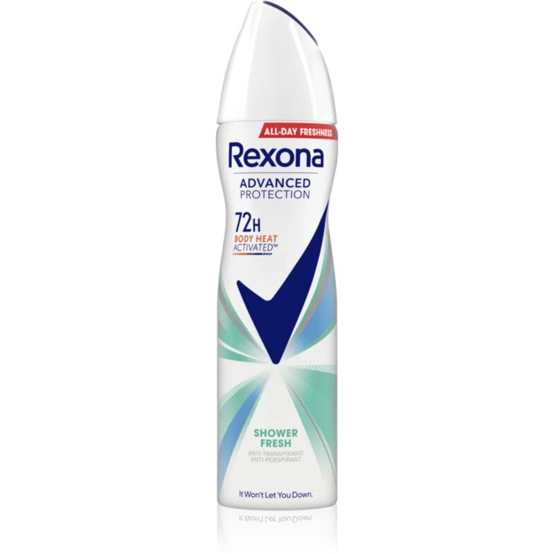 Rexona Advanced Protection Shower Fresh антиперспирант спрей 150 мл.
