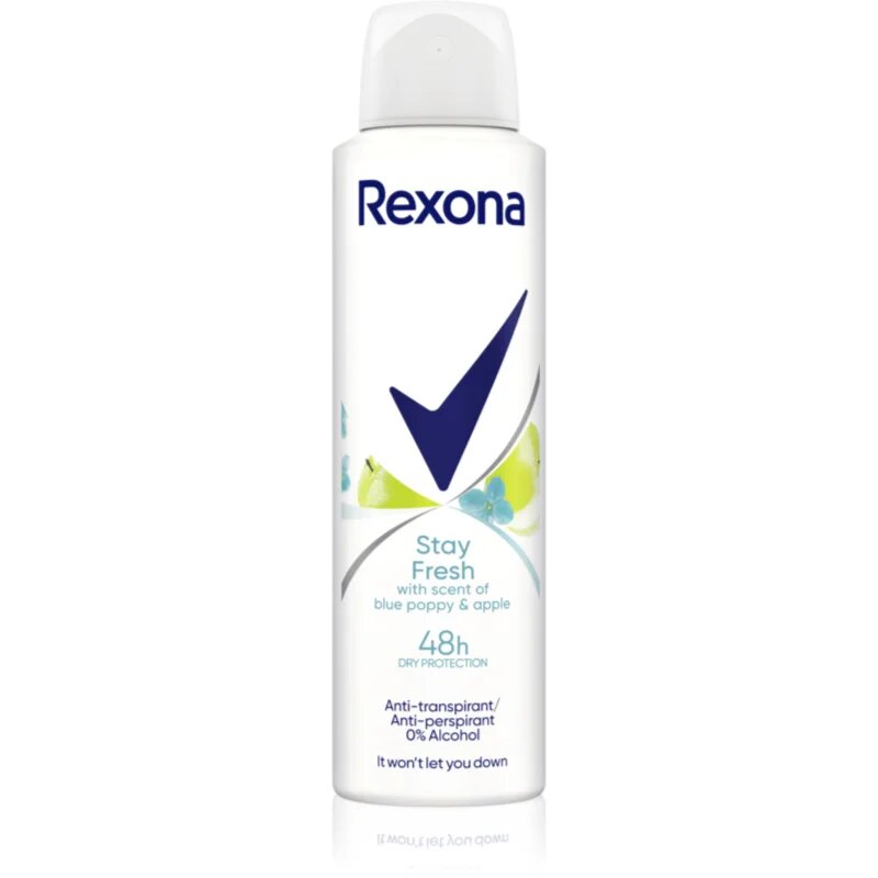 Rexona Blue Poppy & Apple антиперспирант спрей 150 мл.