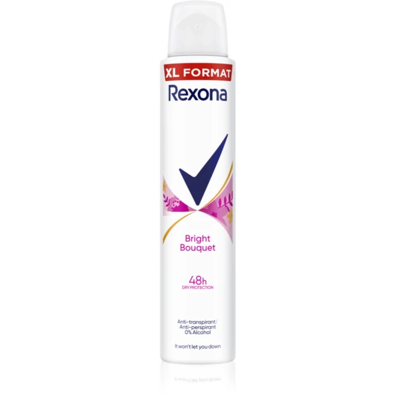Rexona Bright Bouquet Compressed антиперспирант спрей 200 мл.