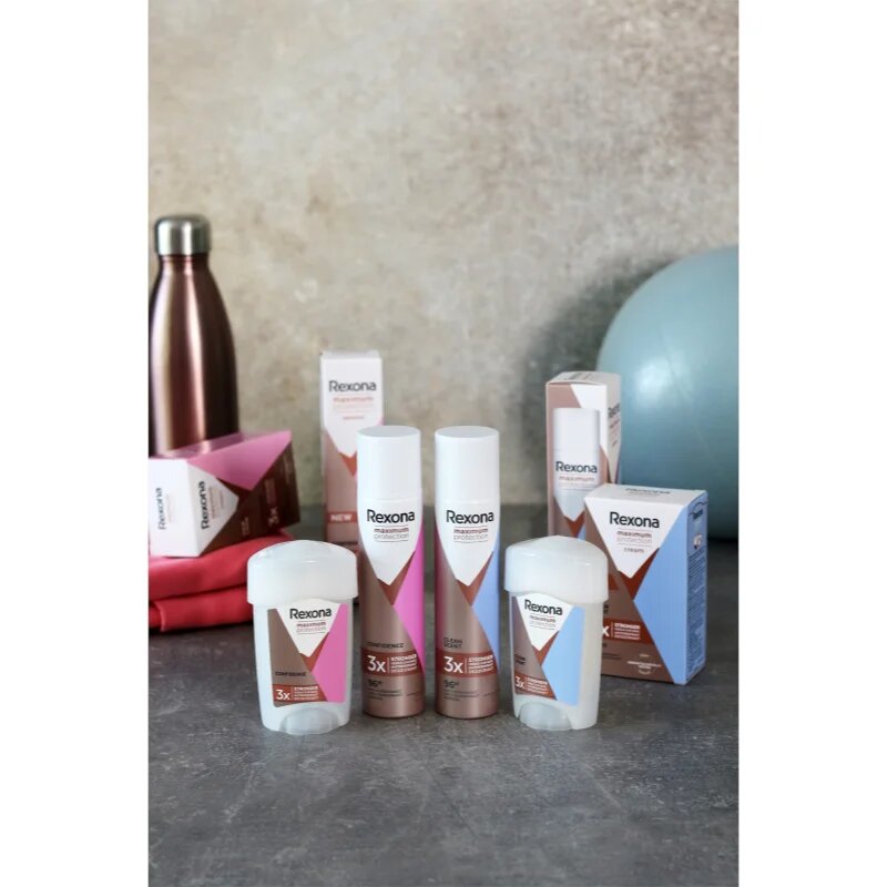 Rexona Maximum Protection Confidence крем-антиперспирант срещу силно изпотяване Confidence 45 мл.