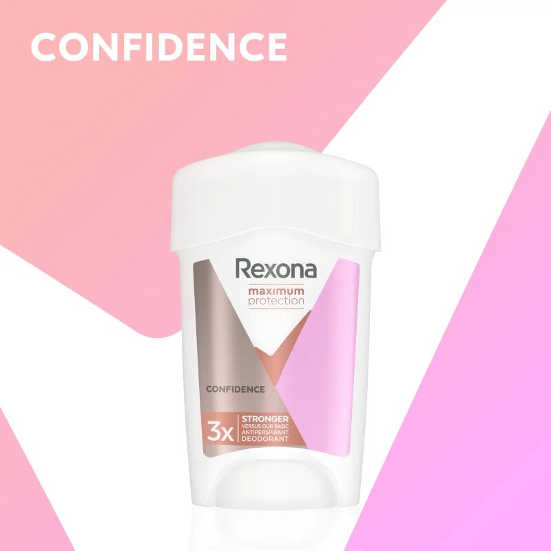 Rexona Maximum Protection Confidence крем-антиперспирант срещу силно изпотяване Confidence 45 мл.