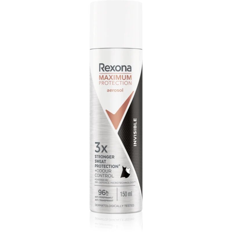 Rexona Maximum Protection Invisible антиперспирант-спрей срещу силно изпотяване 150 мл.