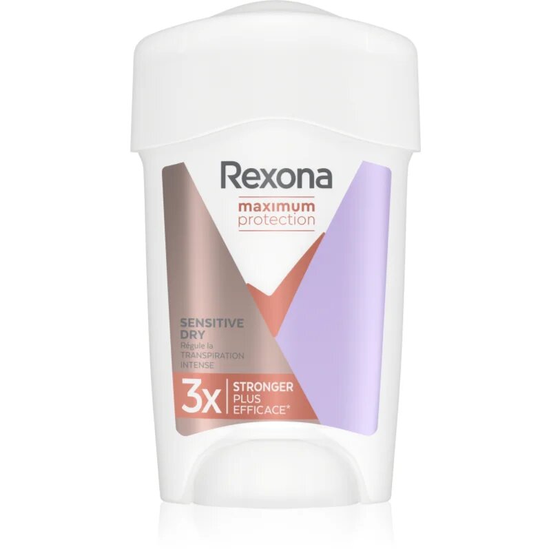 Rexona Maximum Protection Sensitive Dry крем-антиперспирант срещу силно изпотяване Sensitive Dry 45 мл.
